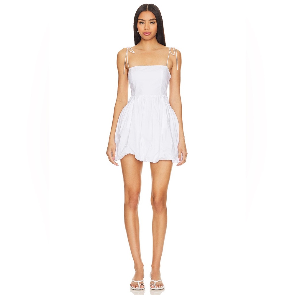 NIA Baron dress in White cotton size medium
